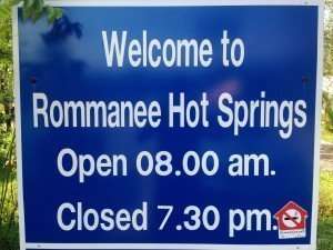 Hot Springs Opening Hours