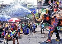 Songkran Festival in Khao Lak