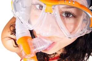 cute dive mask